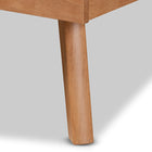 Baxton Studio Galvin Modern and Contemporary Brown Finished Wood Queen Size Platform Bed