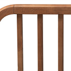 Baxton Studio Neilan Modern and Contemporary Walnut Brown Finished Wood Queen Size Platform Bed