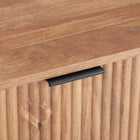 Manhattan Comfort2-Piece DUMBO Modern  5-Drawer Tall Dresser and DUMBO Modern 3-Drawer Standard Dresser in Golden Brown