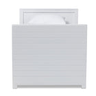 Baxton Studio Linna Modern and Contemporary White-Finished Daybed with Trundle