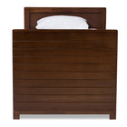 Baxton Studio Linna Modern and Contemporary Walnut Brown-Finished Daybed with Trundle