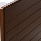Baxton Studio Linna Modern and Contemporary Walnut Brown-Finished Daybed with Trundle