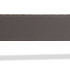 Baxton Studio Melody Mid-Century Modern Grey Fabric and Natural Wood Finishing 3-Seater Settee Bench