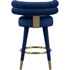 Meridian Furniture Fitzroy Velvet Counter Stool - Stools