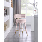 Meridian Furniture Fitzroy Velvet Counter Stool - Stools