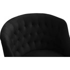Meridian Furniture Arden Velvet Office Chair - Chrome - Office Chairs