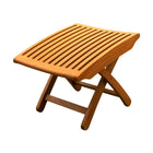 International Caravan Royal Tahiti Folding Wood Foot Rest - Outdoor Furniture