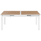 Meridian Furniture Nizuc Outdoor Patio Extendable Dining Table - Brown - Outdoor Furniture
