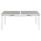 Meridian Furniture Nizuc Outdoor Patio Extendable Dining Table - Grey - Outdoor Furniture