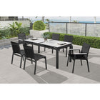 Meridian Furniture Nizuc Outdoor Patio Dining Chair 367-AC - Dining Chairs