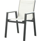 Meridian Furniture Nizuc Outdoor Patio Dining Chair 367-AC - Dining Chairs