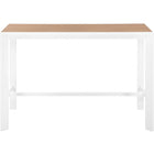 Meridian Furniture Nizuc Outdoor Patio Aluminum Bar Table 378-T - Outdoor Furniture