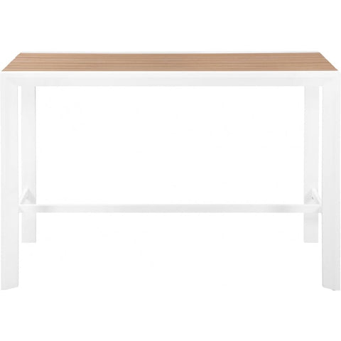 Meridian Furniture Nizuc Outdoor Patio Aluminum Bar Table 378-T - Outdoor Furniture