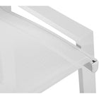 Meridian Furniture Nizuc Outdoor Patio Mesh Barstool - White - Outdoor Furniture