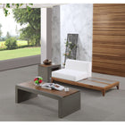 Meridian Furniture Rio Outdoor Off White Waterproof Modular Double Chair - Outdoor Furniture