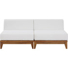 Meridian Furniture Rio Outdoor Off White Waterproof Modular Sofa S70 - Outdoor Furniture
