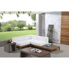Meridian Furniture Rio Outdoor Off White Waterproof Modular Sectional 3A - Outdoor Furniture