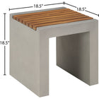 Meridian Furniture Rio Outdoor End Table - Outdoor Furniture