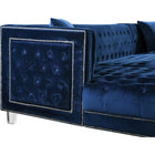 Meridian Furniture Moda Velvet 3pc. Sectional Sofa - Sofas