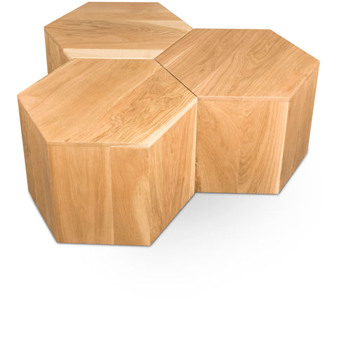 Meridian Furniture Eternal Modular 3 Piece Coffee Table - Coffee Tables