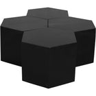 Meridian Furniture Eternal Modular 4 Piece Coffee Table - Black - Coffee Tables