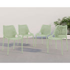 Meridian Furniture Mykonos Outdoor Patio Dining Chair - Outdoor Furniture