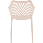 Meridian Furniture Mykonos Outdoor Patio Arm Dining Chair - Outdoor Furniture