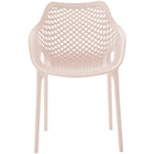 Meridian Furniture Mykonos Outdoor Patio Arm Dining Chair - Outdoor Furniture