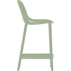 Meridian Furniture Mykonos Outdoor Patio Stools - Outdoor Furniture