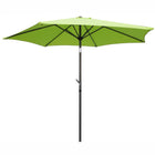 International Caravan Outdoor 8 Foot Aluminum Umbrella - Lime Green - Outdoor Furniture