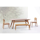 Greenington CURRANT Bamboo Long Bench - Caramelized - Benches