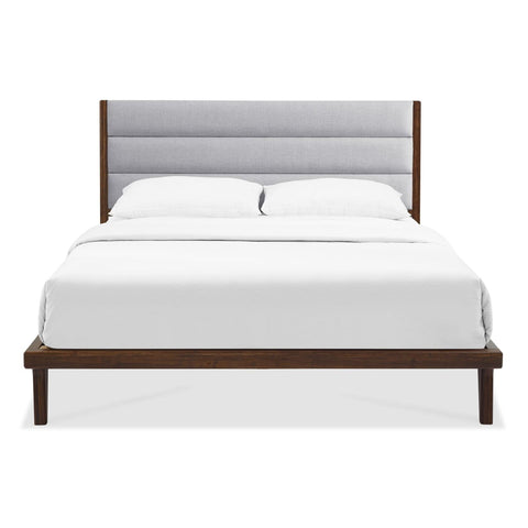 Greenington MERCURY Bamboo Upholstered Queen Platform Bed - Exotic - Bedroom Beds