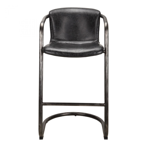 Moes Freeman Barstool Antique Black-M2 - Dining Chairs