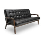 Baxton Studio Mid-Century Masterpieces SofaBrown - Living Room Furniture