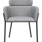 Zuo Bremor Dining Chair (Set of 2) Slate Gray