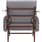 Zuo Klem Accent Chair Gray