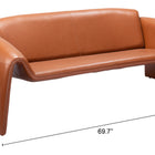 Zuo Horten Sofa Brown