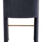 Zuo Emas Barstool Midnight Gray