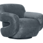 Zuo Boble Swivel Chair Storm Gray