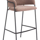 Zuo Marcel Barstool (Set of 2) Brown