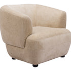 Zuo Bekker Accent Chair Golden Beige