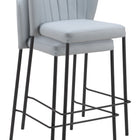 Zuo Linz Counter Stool (Set of 2) Gray