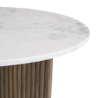 Zuo Tailo Coffee Table White & Brass