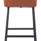 Zuo Pago Barstool (Set of 2) Brown