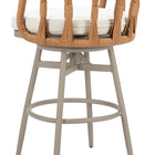 Zuo Safal Swivel Barstool Multicolor