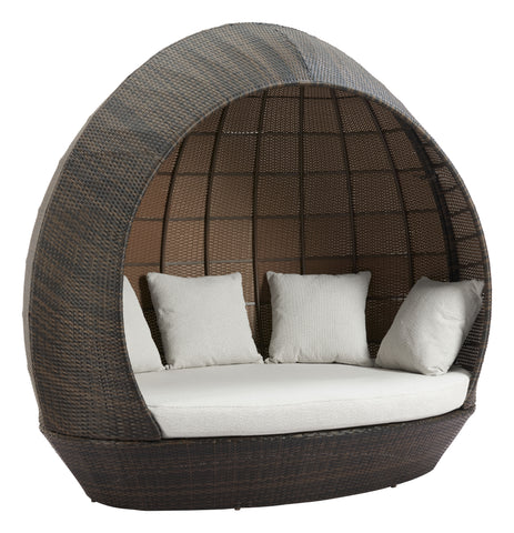 Zuo Marisol Beach Daybed Brown & Beige