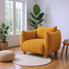 Zuo Meia Accent Chair Mustard