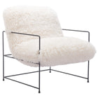 Zuo Pelut Accent Chair White