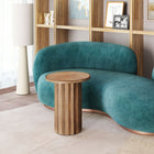 Zuo Afinato Side Table Brown