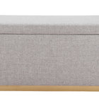 Zuo Dobo Storage Bench Gray